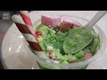 Green Tea Snow Cone Slushy | Bangkok Street Dessert