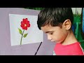 How to draw simple flower. drawing lesson # 08. easy painting tutorial for beginners. #painting