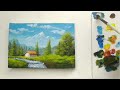 Nature Drawing Step by Step For Beginners  |Step by Step | How to Paint Beautiful Nature  #39