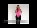 HOW TO TIE A PASHMINA SHAWL - Scarf Room