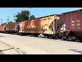 CSX train in Lawrenceburg, Indiana