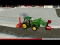 SNOW STORM RESCUE! CLEARING OUT FARMYARD AFTER 2FT OF SNOW!