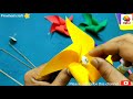 How to make a pinwheel that spins? DIY/YouTube/ Pinwheel with out a pin?/windmill