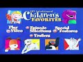 HiT Entertainment Children's Favorites Vol 1 DVD Menu