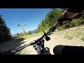 Rookie Mountain Biker Somehow Surviving Whistler.