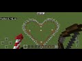 Minecraft Firework heart tutorial