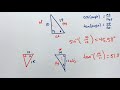 Finding Angles Using Trig Sin, Cos, Tan