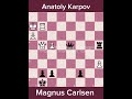 Anatoly Karpov VS Magnus Carlsen , 🌎 World Blitz Championship 2007 , #trending #IQ_CHESS_FEED ♟️