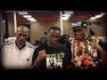 Nieky Holzken sparring J'Leon Love inside the Mayweather Boxing Club