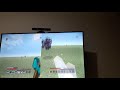 How to skydiving in Minecraft xbox ft.My sister