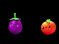 Dancing Fruit and Vegetables 🍎🍊🍋‍🍏🍇 Sensory Video