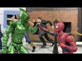 stop motion Spider-Man vs Green Goblin - First FightScene - Spider-Man (2002)