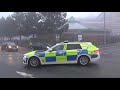 High Security Prison Convoy Transporting Prisoners To Liverpool Crown Court From HMP Strangeways