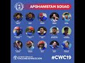 Squads for the Cricket World Cup 2019 - All teams