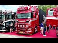 Scania V8 in Ciney Truck Show 2024