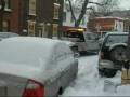 Montreal snow removal - tow truck warning siren