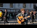 Andrew Duncan - Busker in Trafalgar  Square 30th March 2024_Part 1.