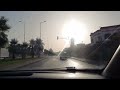 Driving In Kenitra City In the Evening Stroll With Street Life . 4k . (Part 1)