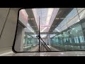 Chicago OHare Airport Transit System cab view