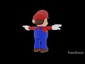 Mario spins to funny clown music
