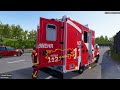 Emergency Call 112 - Berlin Ambulance on Emergency Response! 4K