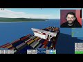 Buying the BIGGEST SHIP in ROBLOX SHIPPING LANES
