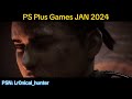 PS Plus Monthly Jan 2024