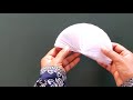 How to make a paper fan | DIY paper pocket fan | summer special paper hand fan