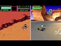 Mickey's Speedway USA (2000) GBC vs N64 | Graphics Comparison!