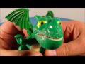 2010 HOW to TRAIN YOUR DRAGON SET OF 8 McDONALD'S HAPPY MEAL MOVIE COLLECTION VIDEO REVIEW