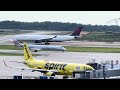 Delta Airlines Airbus A330-323 takeoff from Charlotte!