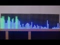 16 x 64 RGB matrix Arduino spectrum analyzer 64 band