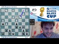 GM Nils Grandelius vs. World Champion Magnus Carlsen  | Banter Blitz Cup