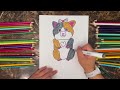 [Simple Drawing] - Lemon girl & Stuffed Guinea pig for Eric & Emily