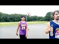 Basketball Hackney 2024.07.25, game 2, 2v2, Breno_El Hadj v Solomon_Martin