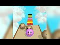 Watermelon Run - NOOB vs PRO vs HACKER vs GOD Level Up Gameplay ( Suika Balls )