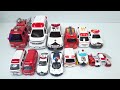 救急車パトカー消防車のミニカーが走る走る！坂道を緊急走行テスト Ambulance police car Minicar of fire truck run run! Slope drive test