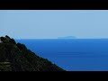 🇮🇹 Isola di Capraia vista da Cinque Terre (4K Ultra HD)
