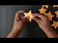 How To cut a perfect star ||Make a perfect star with just one cut