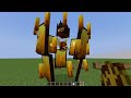 WARDEN & BLAZE ALLIANCE Vs PILLAGER & VILLAGER ALLIANCE MOBS BATTLE IN MINECRAFT