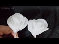 Candle To Rose | How to Make Candle Flower | How To Make Wax Flower |Wax Rose. Candle Wax Flower DIY