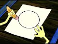 SpongeBob how to create the perfect circle meme