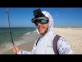 Slinging This Lure At EXPLODING Fish on the BEACH!