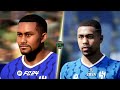EA FC 24 vs eFootball 2024 - AL NASSR + AL HILAL Player Faces Comparison (Ronaldo, Neymar, Mane)