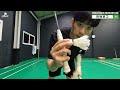 CATCHING METHOD FOR SWING WITH BADMINTON IMPACT - CATCH