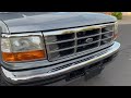 Bring A Trailer 2024 - 1996 Ford XLT  F250 7.5L Short-Bed 4x4 MINT and Rare Color