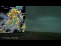 CREEPY TORNADO SIREN - Dodge City Twin Tornadoes 5-24-16