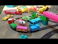 Drama kereta thomas & bus tayo, dinosaurus, excavator, buldozer, truk dump, pesawat