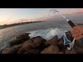 Striped Bass Fishing from the Rocks!! (Rockport, Massachusetts)