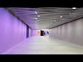 Heathrow T5 Pedestrian Tunnel Timelapse (A to C)